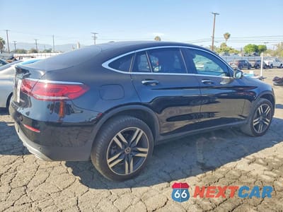Trzecie zdjęcie samochodu z tyłu: 2021 MERCEDES-BENZ GLC COUPE 300 4MATIC VIN:W1N0J8EB2MF911237 - miniatura
