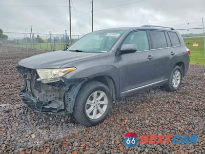 2012 TOYOTA HIGHLANDER BASE 5TDBK3EH9CS167400 - główne zdjęcie licytacji z USA - miniatura