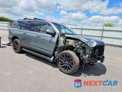 Czwarte zdjęcie samochodu z boku: 2024 CADILLAC ESCALADE ESV SPORT VIN:1GYS4NKL5RR109851 - miniatura