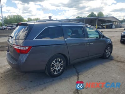 Trzecie zdjęcie samochodu z tyłu: 2012 HONDA ODYSSEY EXL VIN:5FNRL5H6XCB146822 - miniatura