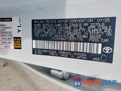 Zdjęcie 12 z 12 samochodu: 2026 TOYOTA PRIUS NIGHTSHADE VIN:JTDADABU1T3031176 - miniatura