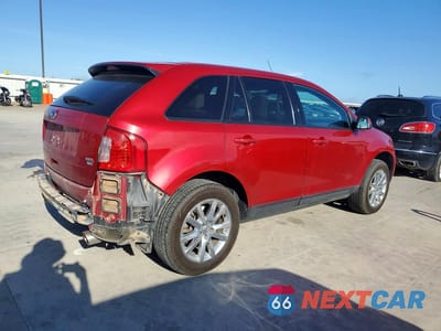 Trzecie zdjęcie samochodu z tyłu: 2012 FORD EDGE SEL VIN:2FMDK4JC1CBA70536 - miniatura