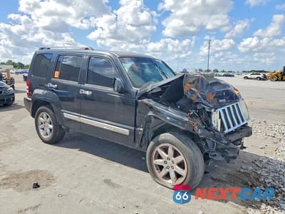 Czwarte zdjęcie samochodu z boku: 2008 JEEP LIBERTY LIMITED VIN:1J8GP58K48W228520 - miniatura