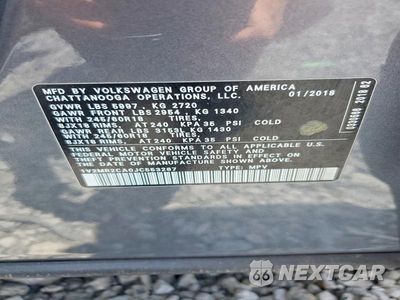 Zdjęcie 12 z 12 samochodu: 2018 VOLKSWAGEN ATLAS SEL VIN:1V2MR2CA0JC553267 - miniatura