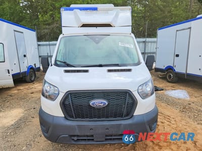 Piąte zdjęcie samochodu w środku: 2021 FORD TRANSIT DELIVERY TRUCK VIN:1FDBW5Z83MKA79943 - miniatura
