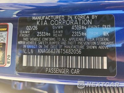 Zdjęcie 12 z 12 samochodu: 2026 KIA K5 GT LINE VIN:KNAG64J76T5482056 - miniatura