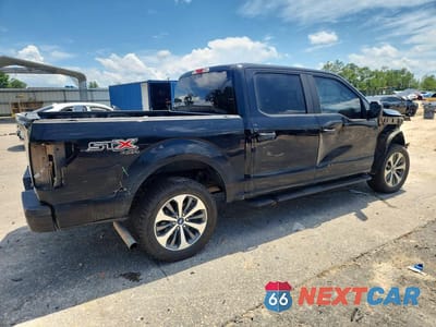 Trzecie zdjęcie samochodu z tyłu: 2019 FORD F150 SUPERCREW VIN:1FTEW1EPXKFA54020 - miniatura