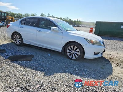 Czwarte zdjęcie samochodu z boku: 2015 HONDA ACCORD EXL VIN:1HGCR3F8XFA020245 - miniatura