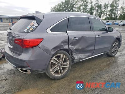 Trzecie zdjęcie samochodu z tyłu: 2018 ACURA MDX ADVANCE VIN:5J8YD3H85JL010835 - miniatura