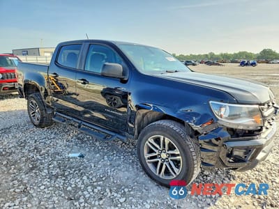 Czwarte zdjęcie samochodu z boku: 2022 CHEVROLET COLORADO VIN:1GCGSBEN3N1105920 - miniatura