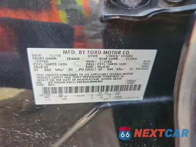 Zdjęcie 13 z 13 samochodu: 2011 FORD EDGE LIMITED VIN:2FMDK3KC3BBA49680 - miniatura