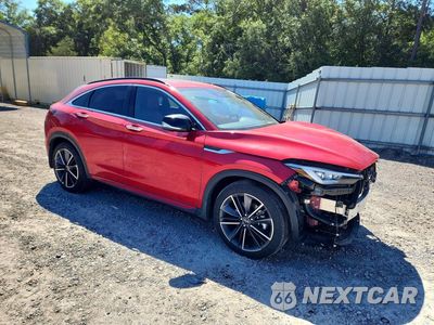 Czwarte zdjęcie samochodu z boku: 2025 INFINITI QX55 SENSORY VIN:3PCAJ5LR9SF100711 - miniatura