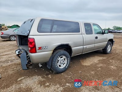 Trzecie zdjęcie samochodu z tyłu: 2003 CHEVROLET SILVERADO K1500 VIN:2GCEK19T531135129 - miniatura