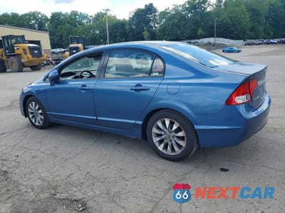 Drugie zdjęcie samochodu z przodu: 2009 HONDA CIVIC EXL VIN:2HGFA16989H520427 - miniatura