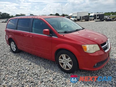 Czwarte zdjęcie samochodu z boku: 2012 DODGE GRAND CARAVAN CREW VIN:2C4RDGDG5CR296901 - miniatura
