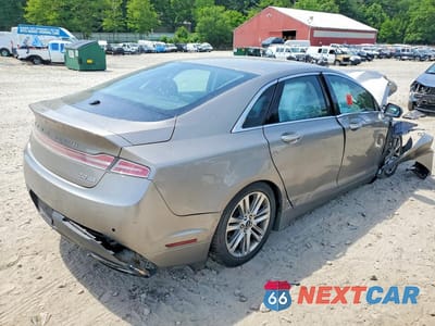 Trzecie zdjęcie samochodu z tyłu: 2015 LINCOLN MKZ VIN:3LN6L2J98FR601915 - miniatura