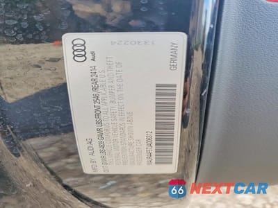 Zdjęcie 13 z 13 samochodu: 2018 AUDI S5 VIN:WAUR4AF57JA006312 - miniatura
