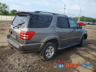 Trzecie zdjęcie samochodu z tyłu: 2004 TOYOTA SEQUOIA LIMITED VIN:5TDBT48A24S209084 - miniatura