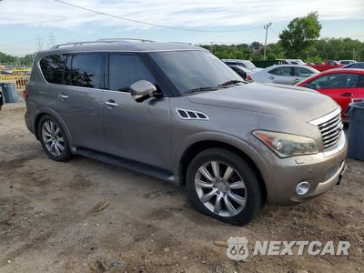 Czwarte zdjęcie samochodu z boku: 2013 INFINITI QX56 BASE VIN:JN8AZ2NE1D9061387 - miniatura