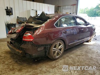 Trzecie zdjęcie samochodu z tyłu: 2013 VOLKSWAGEN PASSAT SEL VIN:1VWCN7A32DC048987 - miniatura