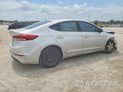 Trzecie zdjęcie samochodu z tyłu: 2017 HYUNDAI ELANTRA SE VIN:KMHD74LF1HU072152 - miniatura