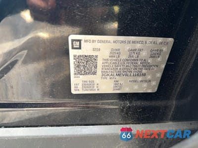 Zdjęcie 10 z 10 samochodu: 2020 GMC TERRAIN SLE VIN:3GKALMEV8LL116159 - miniatura