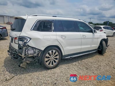 Trzecie zdjęcie samochodu z tyłu: 2017 MERCEDES-BENZ GLS 450 4MATIC VIN:4JGDF6EE4HA896537 - miniatura