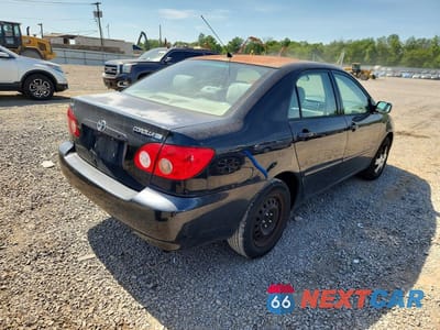 Trzecie zdjęcie samochodu z tyłu: 2007 TOYOTA COROLLA LE VIN:2T1BR30E07C719244 - miniatura