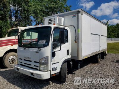 Drugie zdjęcie samochodu z przodu: 2014 ISUZU NQR REFRIGERATED BOX TRUCK VIN:JALE5W166E7901660 - miniatura