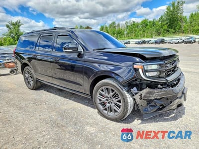 Czwarte zdjęcie samochodu z boku: 2025 FORD EXPEDITION MAX PLATINUM VIN:1FMJK1MG4SEA36531 - miniatura