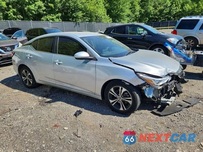 Czwarte zdjęcie samochodu z boku: 2022 NISSAN SENTRA SV VIN:3N1AB8CV7NY217968 - miniatura