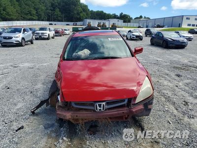 Piąte zdjęcie samochodu w środku: 2003 HONDA ACCORD EX VIN:1HGCM56683A004565 - miniatura