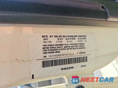 Zdjęcie 12 z 12 samochodu: 2006 VOLVO S80 2.5T VIN:YV1TH592761428328 - miniatura