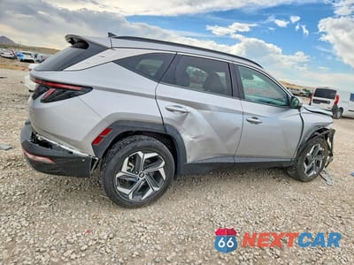 Trzecie zdjęcie samochodu z tyłu: 2022 HYUNDAI TUCSON LIMITED VIN:5NMJECAE5NH105738 - miniatura