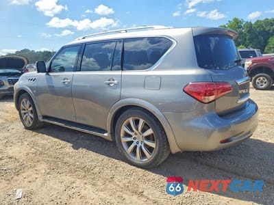 Drugie zdjęcie samochodu z przodu: 2014 INFINITI QX80 BASE VIN:JN8AZ2ND5E9750664 - miniatura