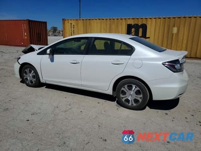 Drugie zdjęcie samochodu z przodu: 2015 HONDA CIVIC HYBRID VIN:19XFB4F20FE002433 - miniatura