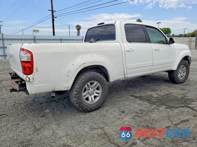 Trzecie zdjęcie samochodu z tyłu: 2005 TOYOTA TUNDRA DOUBLE CAB LIMITED VIN:5TBET38125S481362 - miniatura
