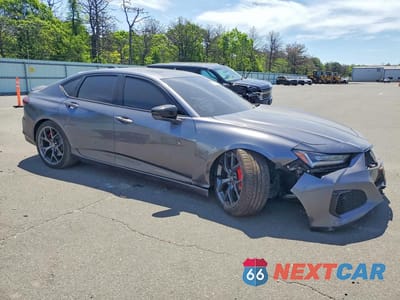 Czwarte zdjęcie samochodu z boku: 2023 ACURA TLX TYPE S VIN:19UUB7F99PA001325 - miniatura