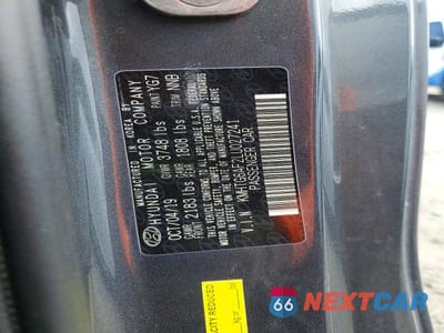 Zdjęcie 13 z 13 samochodu: 2020 HYUNDAI VELOSTER 2.0L VIN:KMHTG6AF2LU027241 - miniatura