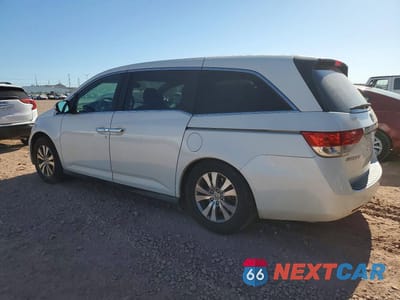 Drugie zdjęcie samochodu z przodu: 2014 HONDA ODYSSEY EXL VIN:5FNRL5H64EB130845 - miniatura