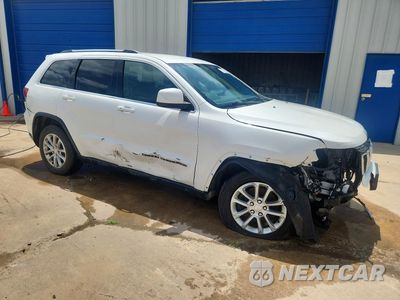 Czwarte zdjęcie samochodu z boku: 2021 JEEP GRAND CHEROKEE LAREDO VIN:1C4RJFAG3MC647645 - miniatura