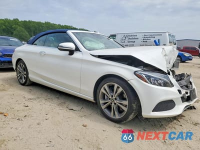 Czwarte zdjęcie samochodu z boku: 2018 MERCEDES-BENZ C 300 4MATIC VIN:WDDWK4KBXJF648914 - miniatura