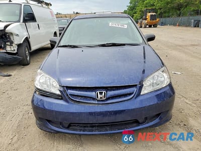 Piąte zdjęcie samochodu w środku: 2005 HONDA CIVIC LX VIN:2HGES16565H564667 - miniatura