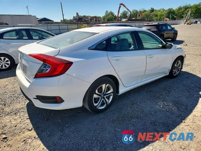 Trzecie zdjęcie samochodu z tyłu: 2017 HONDA CIVIC LX VIN:2HGFC2F59HH565128 - miniatura