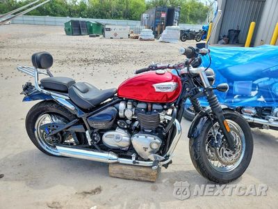 2022 TRIUMPH MOTORCYCLE BONNEVILLE SPEEDMASTER SMTD46HL5NTAF3290 - główne zdjęcie licytacji z USA - miniatura