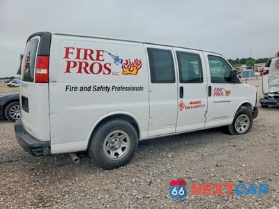 Trzecie zdjęcie samochodu z tyłu: 2009 CHEVROLET EXPRESS G1500 VIN:1GCFG15X991134367 - miniatura