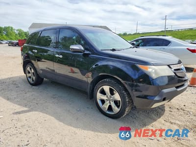 Czwarte zdjęcie samochodu z boku: 2007 ACURA MDX SPORT VIN:2HNYD28557H509293 - miniatura