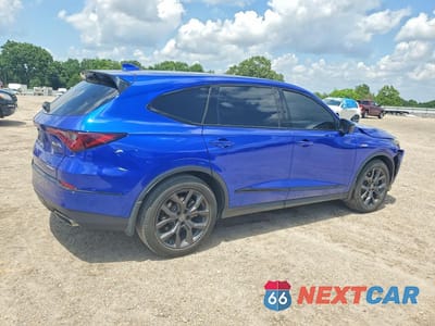 Trzecie zdjęcie samochodu z tyłu: 2023 ACURA MDX A-SPEC VIN:5J8YE1H01PL033999 - miniatura