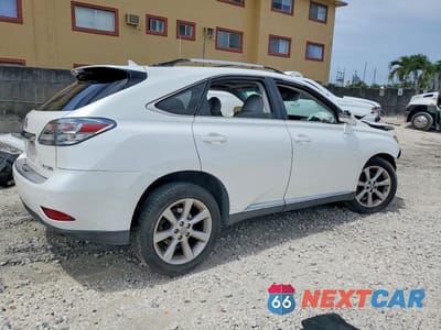 Trzecie zdjęcie samochodu z tyłu: 2010 LEXUS RX 350 VIN:JTJZK1BA6A2408020 - miniatura