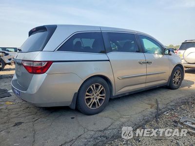 Trzecie zdjęcie samochodu z tyłu: 2013 HONDA ODYSSEY EXL VIN:5FNRL5H66DB036979 - miniatura